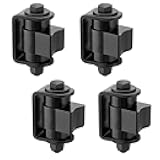4 Pack Heavy Duty Sealed Bearing Gate Hinge, Weld onto Gate for Welding on Larger Iron or Steel Vehicular Pedestrian Gates, Hold up to 1100 lbs, Adjustable Yoke Pivot Bearing Gate Hinge
