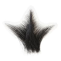 Vista 13 de Pelo privado falso hecho a mano Biniki pelo Temprature fibra añadiendo volumen (Style3, marrón oscuro)