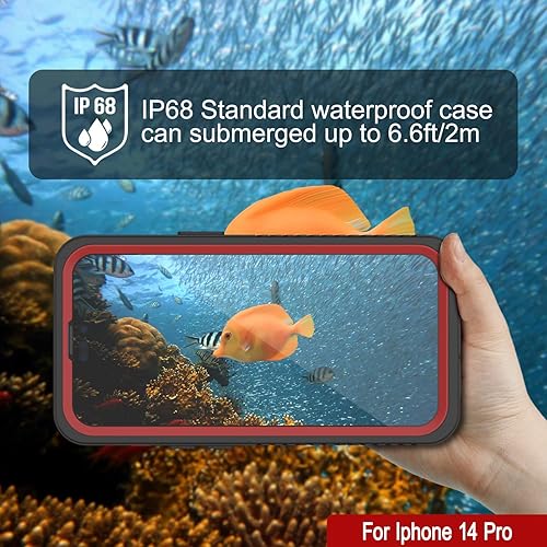 Miniatura 10 de Punkcase - Funda impermeable para iPhone 8 Plus (serie StudStar) Slim Fit IP68 certificado a prueba de golpes a prueba de nieve Cubierta universal