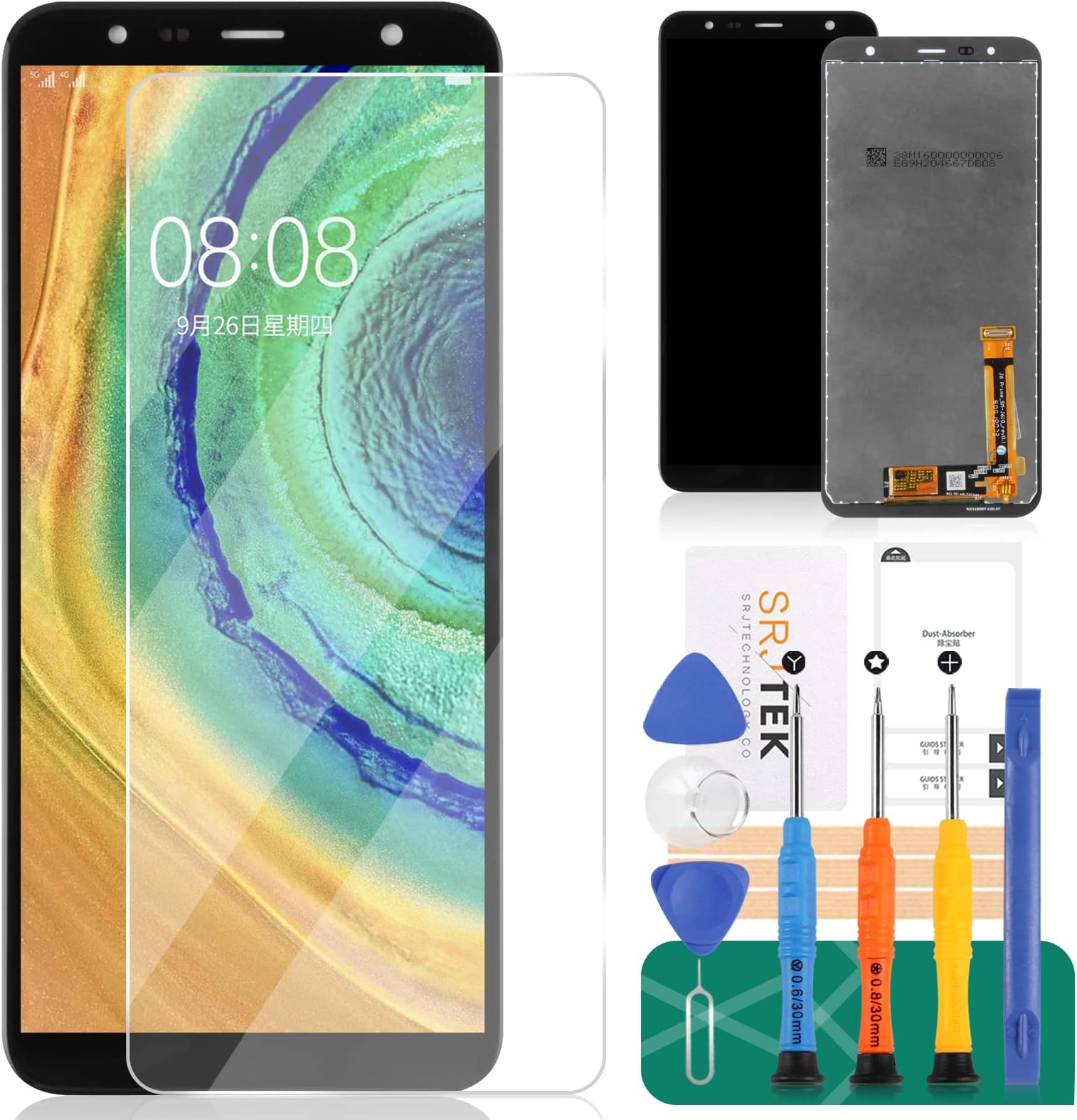 for Samsung J4 Core SM-J410F Screen Replacement LCD Display Touch Digitizer Glass Panel Assembly Black Repair Parts