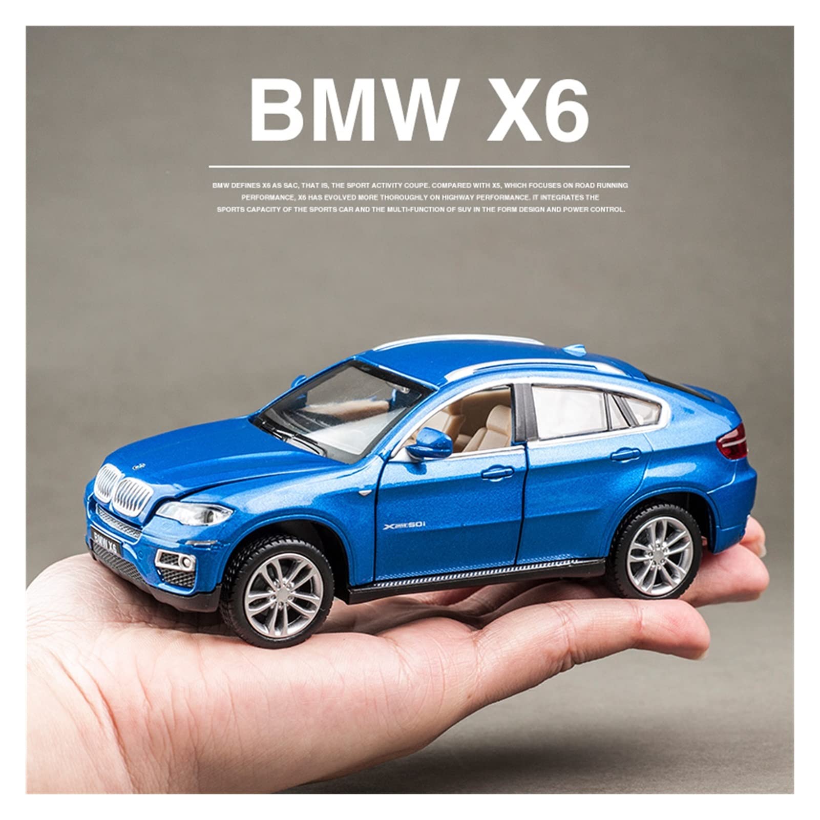 Amazon | ミニカー スケールモデルカー 1/32 BMW X6 SUV 