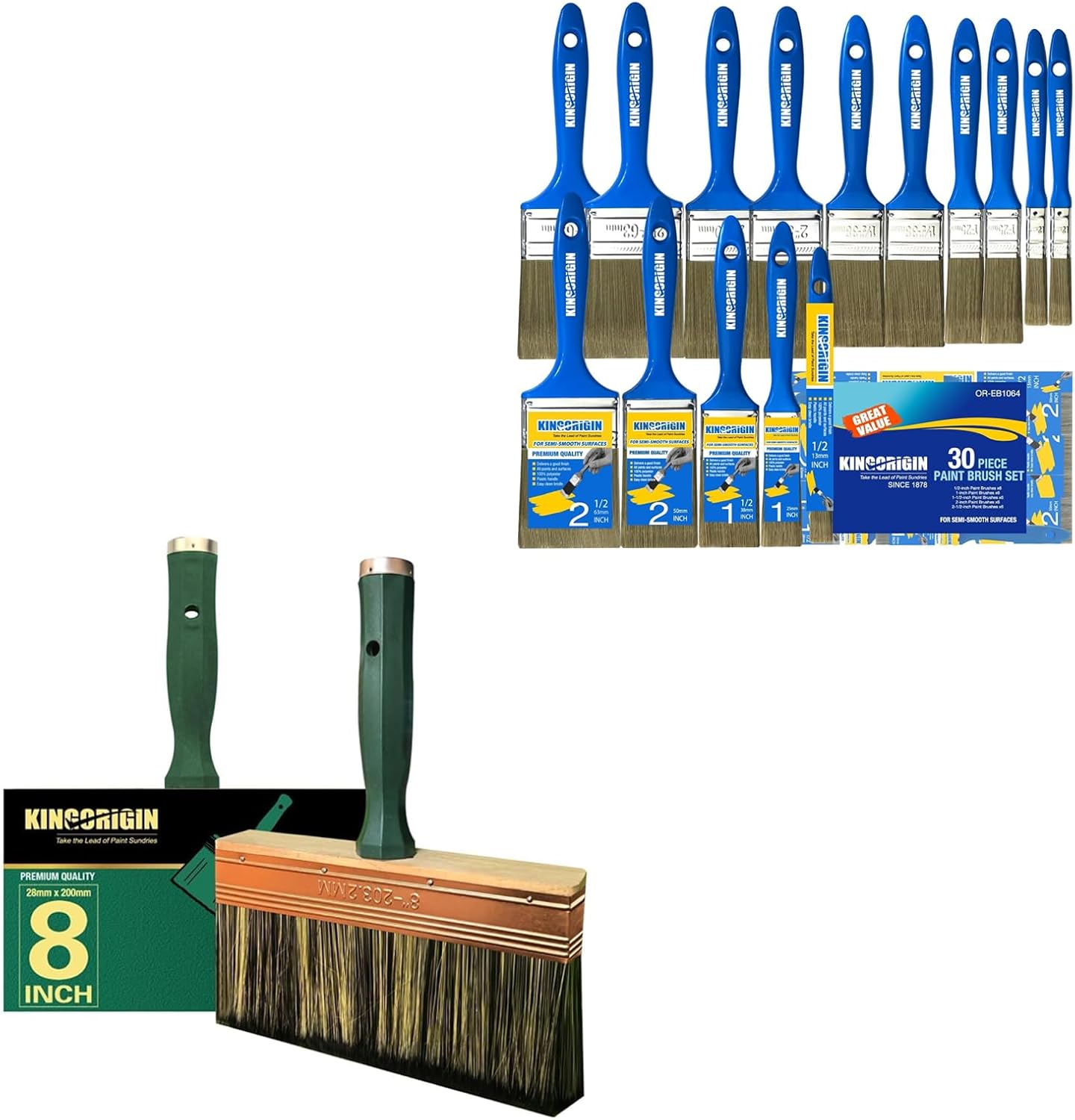 Stain Brush with 30 Paint Brushes