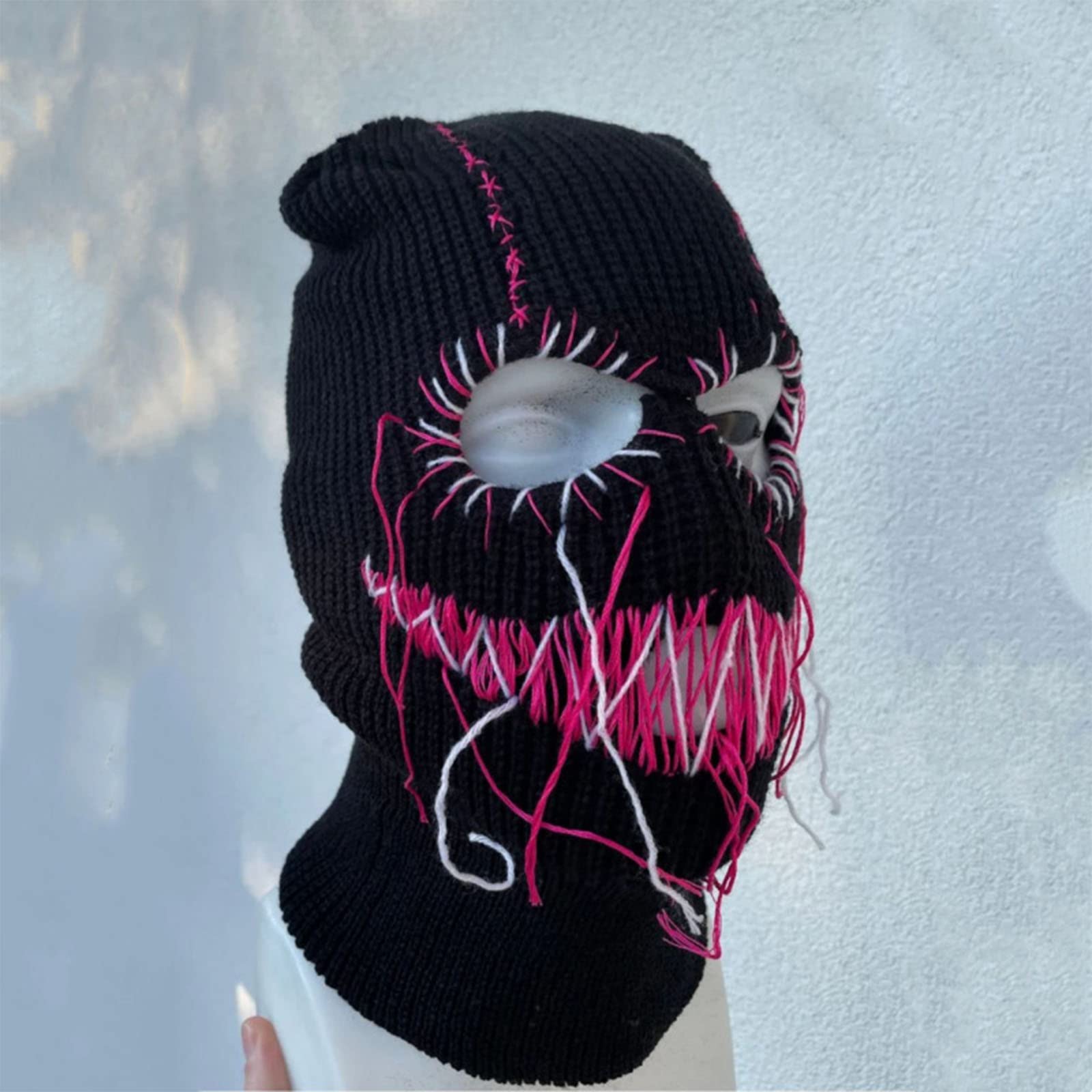 ROYALEAD Balaclava Distressed Halloween Funny Balaclava Face Mask