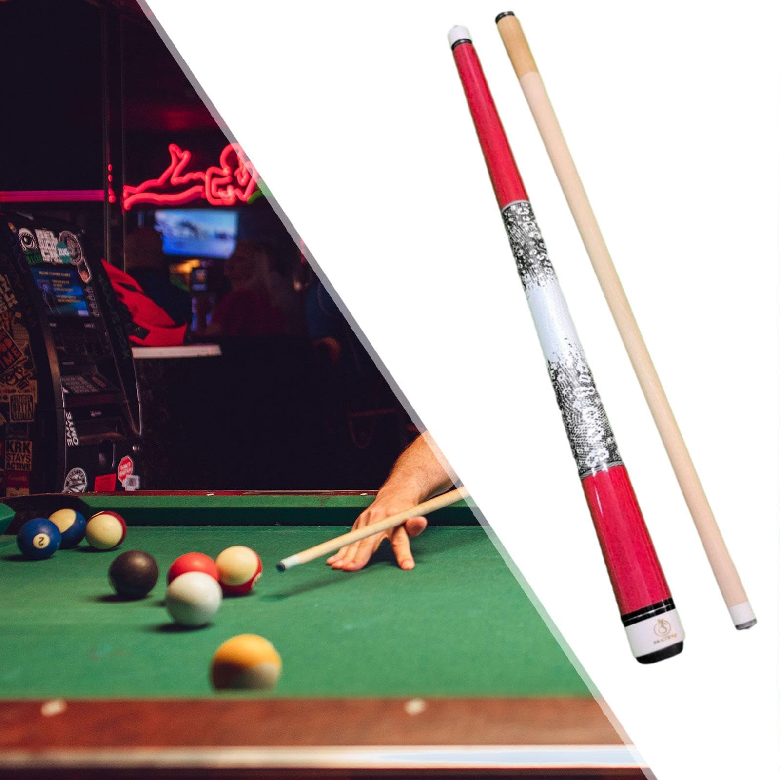 Amazon.co.jp: Aymzbd ビリアードプールキュースティック57インチ