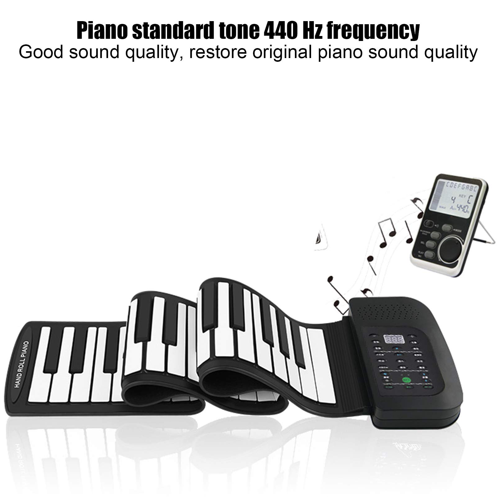 Amazon | MIDIキーボード 折りたたみピアノ 88鍵 教室 充電機能 電子