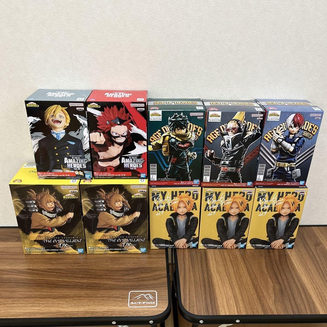 [即購入OK]僕のヒーローアカデミアプライズフィギュア3点まとめ売り Amazon | ヒロアカ フィギュア プライズ まとめ売り KO3K | フィギュア
