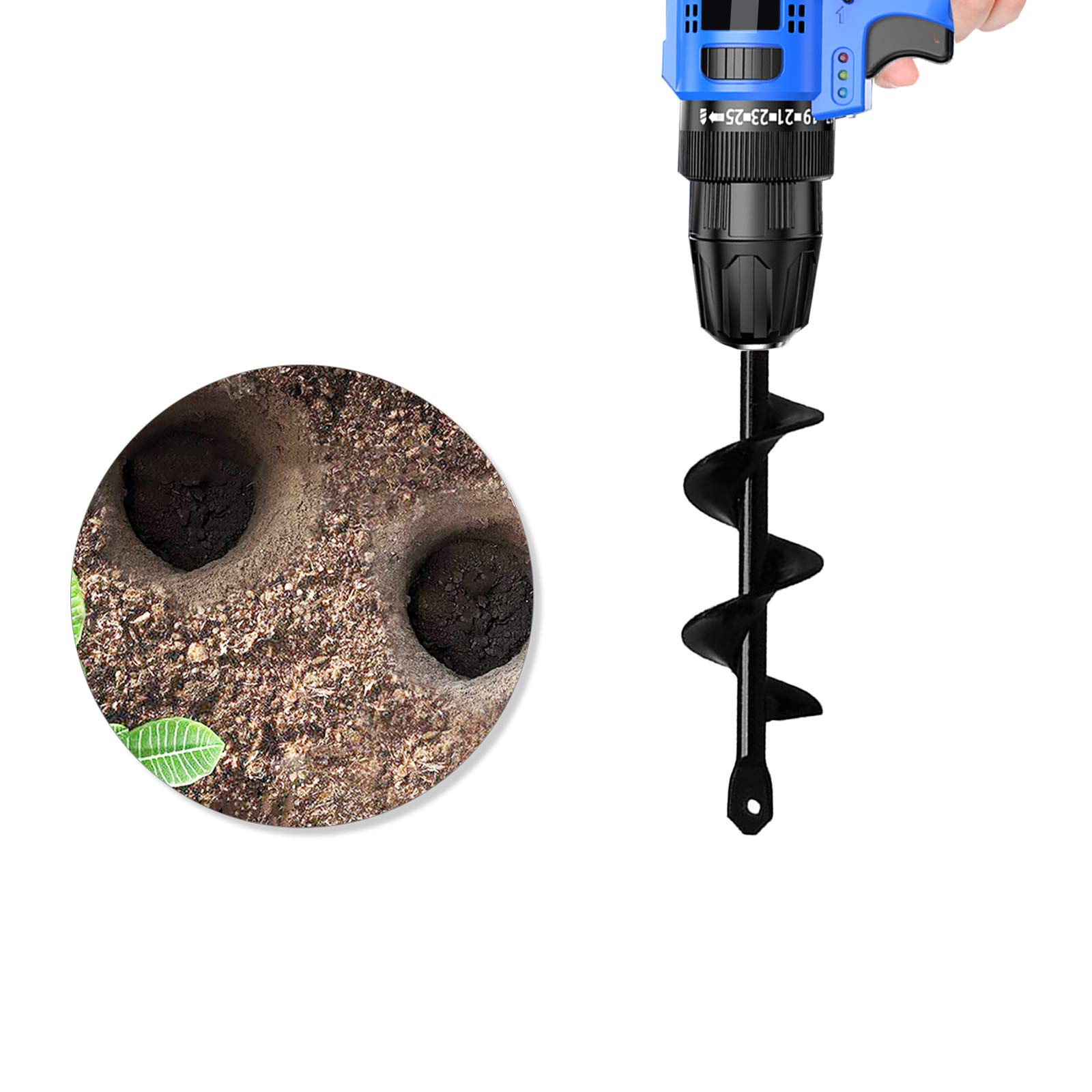 Garden Auger Drill Bit - Plant Bulbs & More -3 Garden Auger Drill Bit - Plant Bulbs & More -3