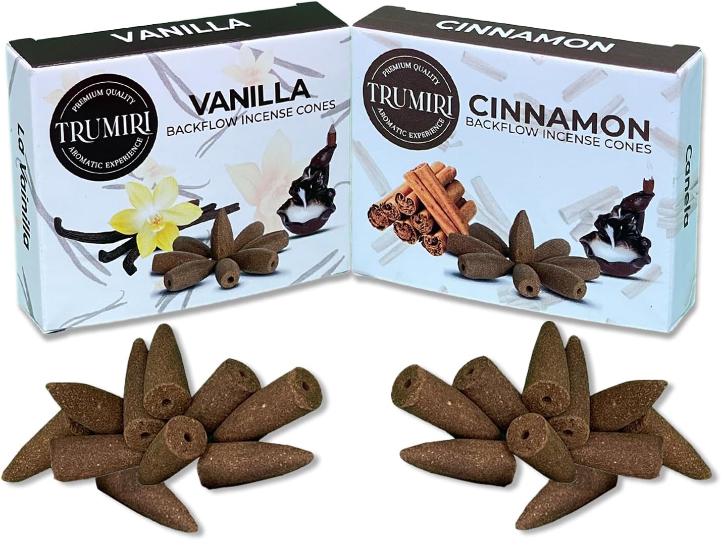 Backflow Incense Cones Combo Pack of 20 Incense Cones