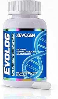 Evolog, Advanced Nutrient Partioning Agent, Glucevia Fraxinus Angustifolia Extract, GlucoVantage Dihydroberberine, Banaba Leaf Extract, R-ALA, Digestive Enzymes, Protease, 60 Capsules