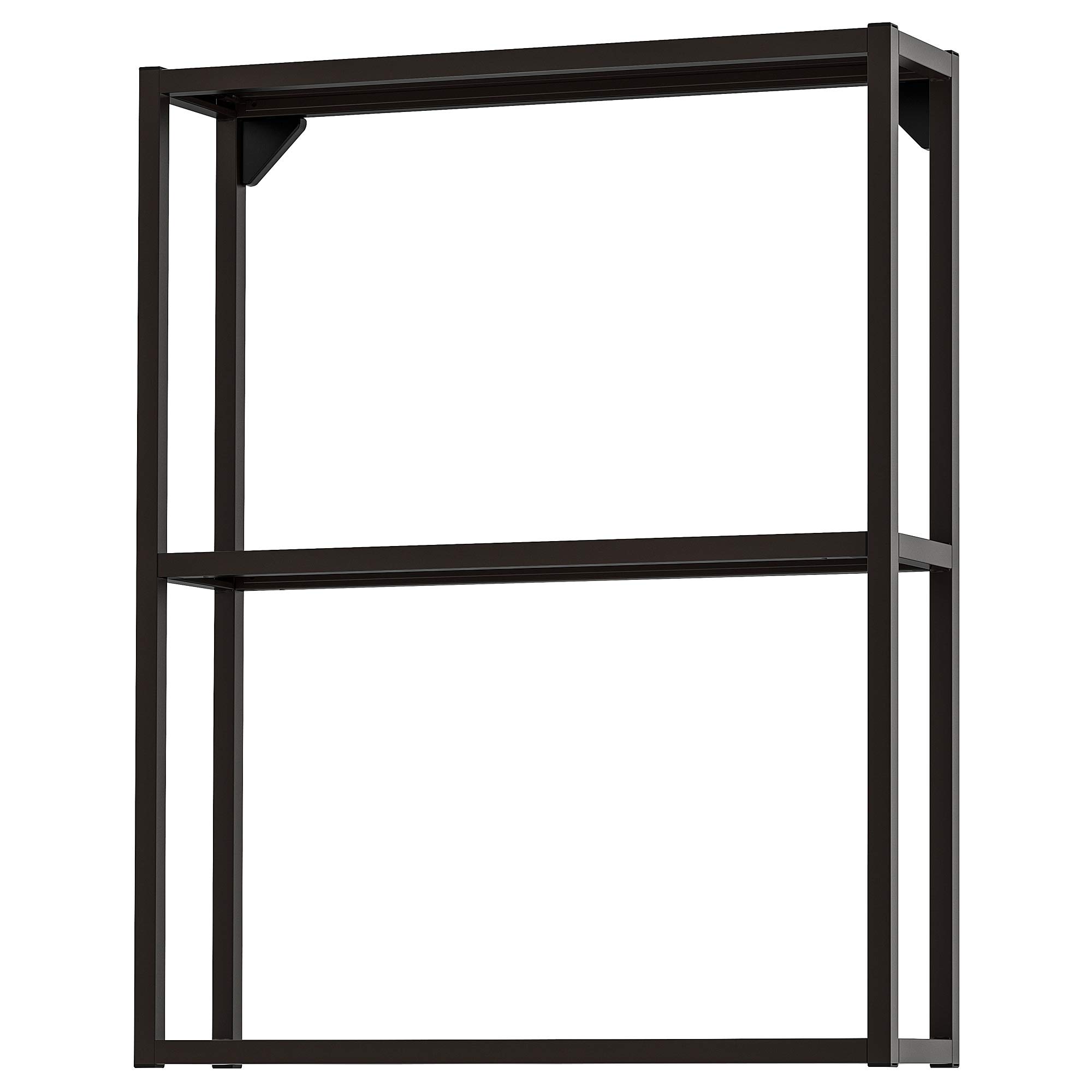 Étagère murale anthracite Enhet 60 cm pour libérer les plans de travail encombrés