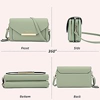 Vista 7 de TANTOMI Small Crossbody Bag for Women Vegan Leather Cell Phone Purse Crossbody Wallet with Adjustable Strap