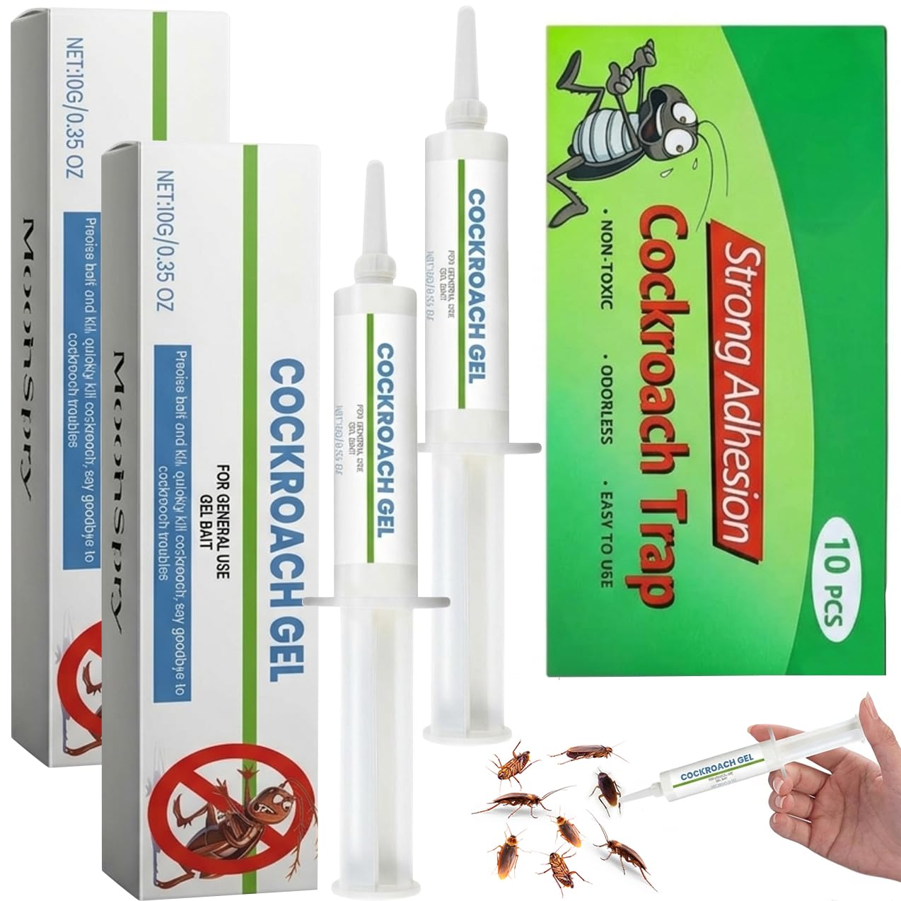 Cockroach Killer Gel Bait, Cockroach Killer Gel, Cockroach Gel (2pc)