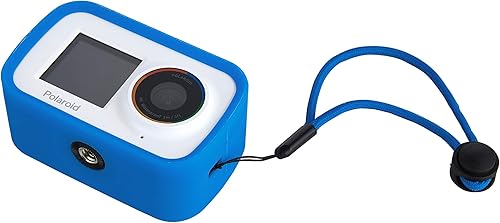 Miniatura 6 de Polaroid - Cámara de acción WiFi de doble pantalla 4K 18mp, impermeable con batería recargable integrada y accesorios de montaje para vlogging