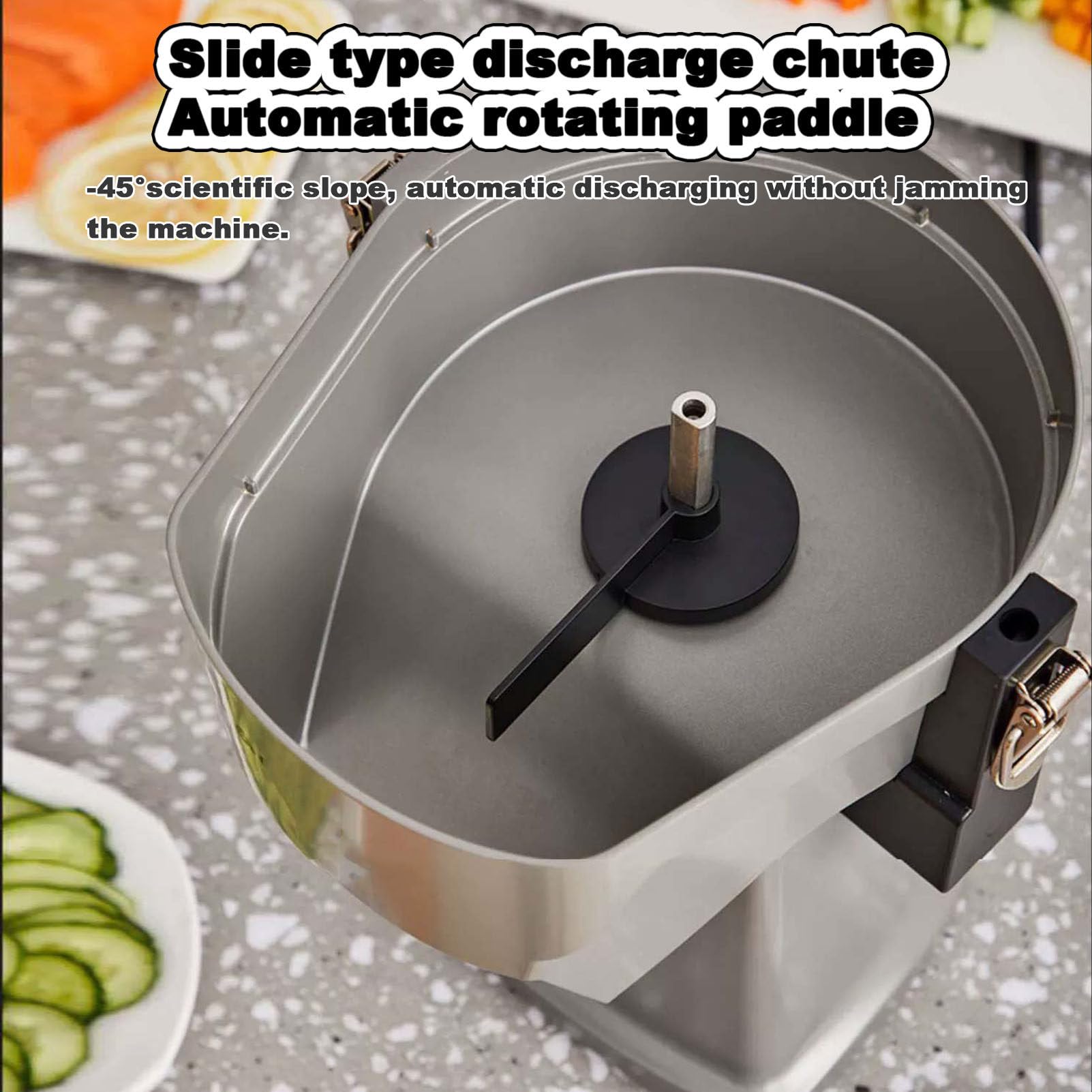 Machine à Couper Les Légumes 220V - Trancheuse à Pommes De Terre, Oignons - 180W - NEUVE