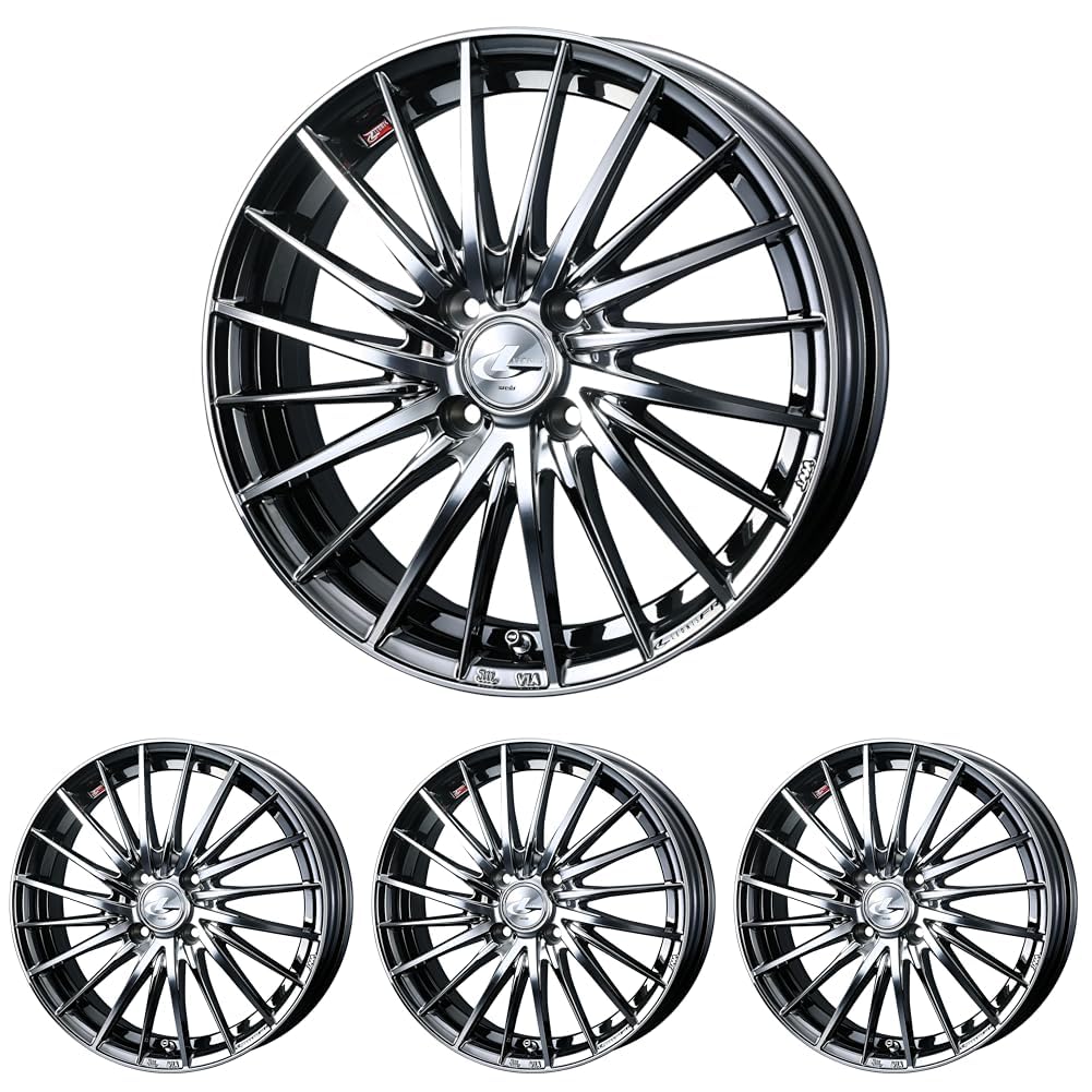Amazon.co.jp: Weds LEONIS FR 16インチ 5H PCD114.3 6.5J +40 PBMC