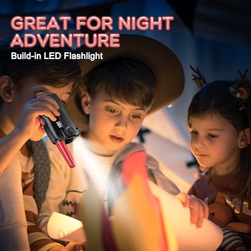 Miniatura 4 de Selieve Juguetes al Aire Libre para Niños de 4-8 años, Radioteléfonos para Niños de Larga Distancia 22 Canales Radio Bidireccional Juguetes