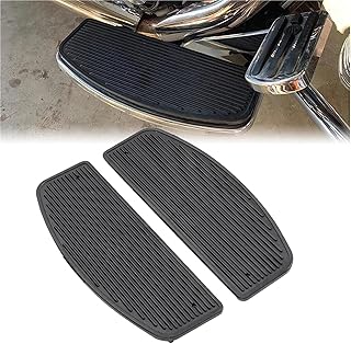 1 Par De Insertos De Goma para Estribo Delantero De Motocicleta, Color Negro, para H&Arley para D&avidson Touring Street Road Gilde