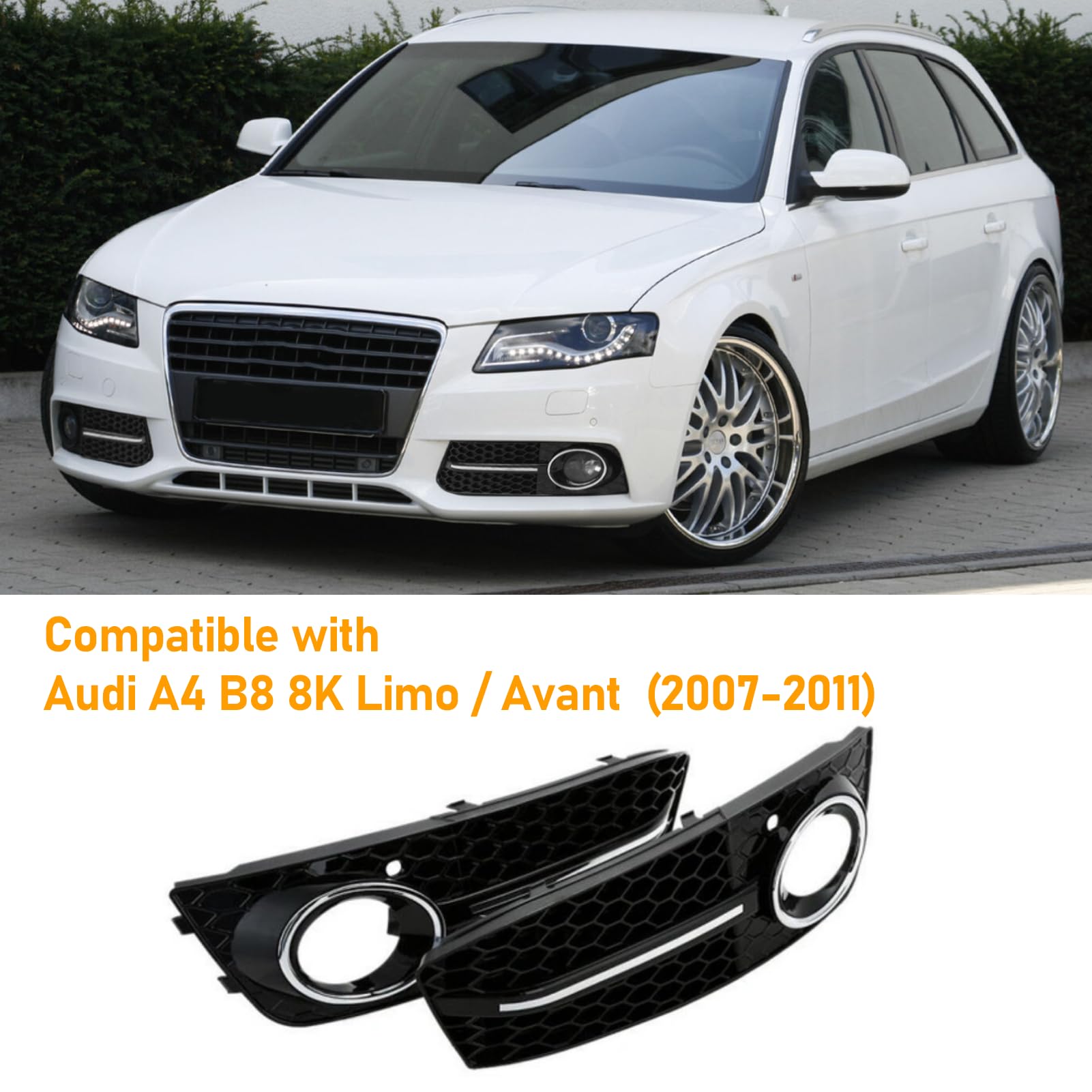 Mistlamp Rooster Cover voor Audi A4 B8 2008-2012 OE