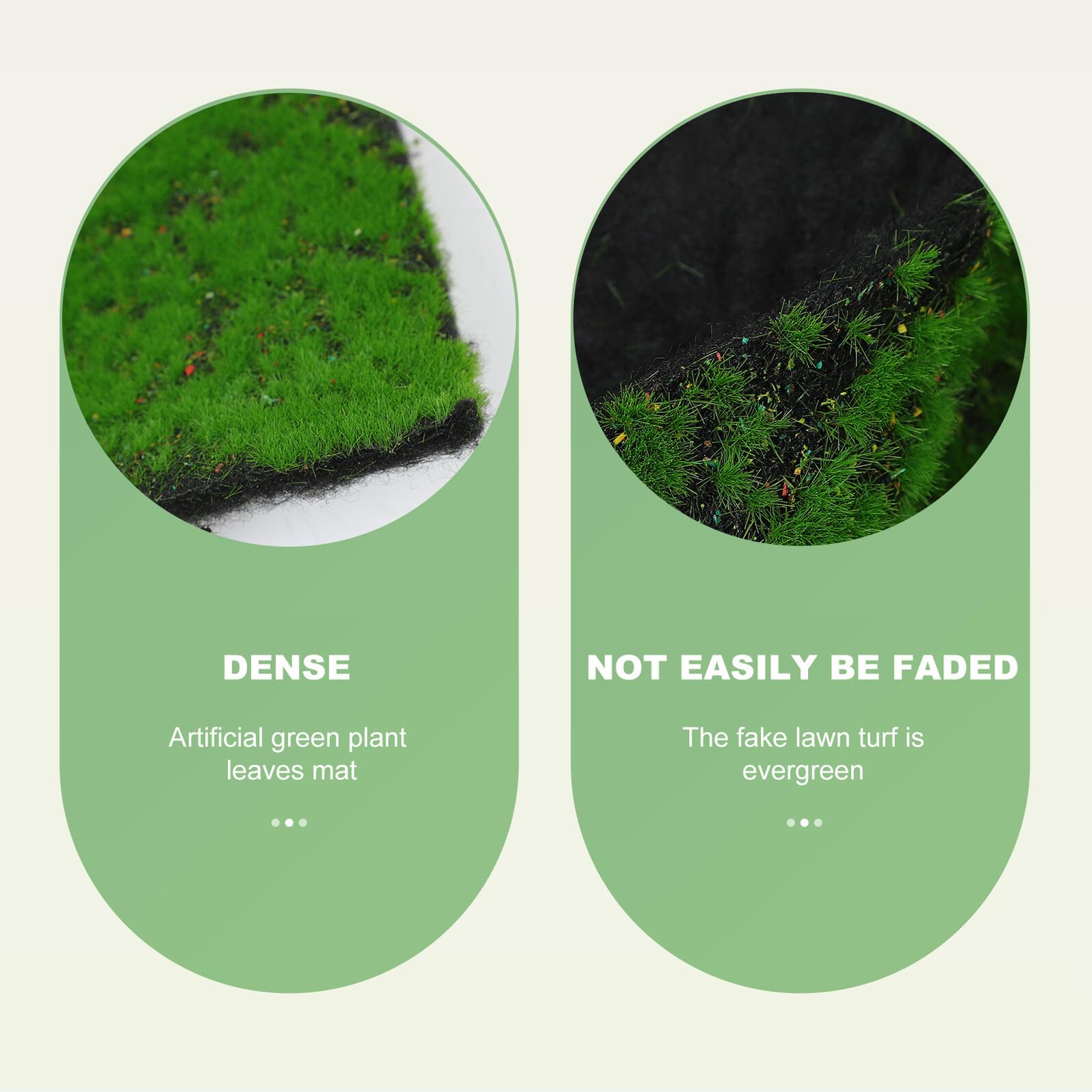 SHINEOFI Muschio Artificiale Finto per Decorazioni Interne ed Esterne, Piante Finte da Appartamento Resistenti e Facili da Installare, Verde Decorativo per Soggiorno, Giardino e Matrimoni