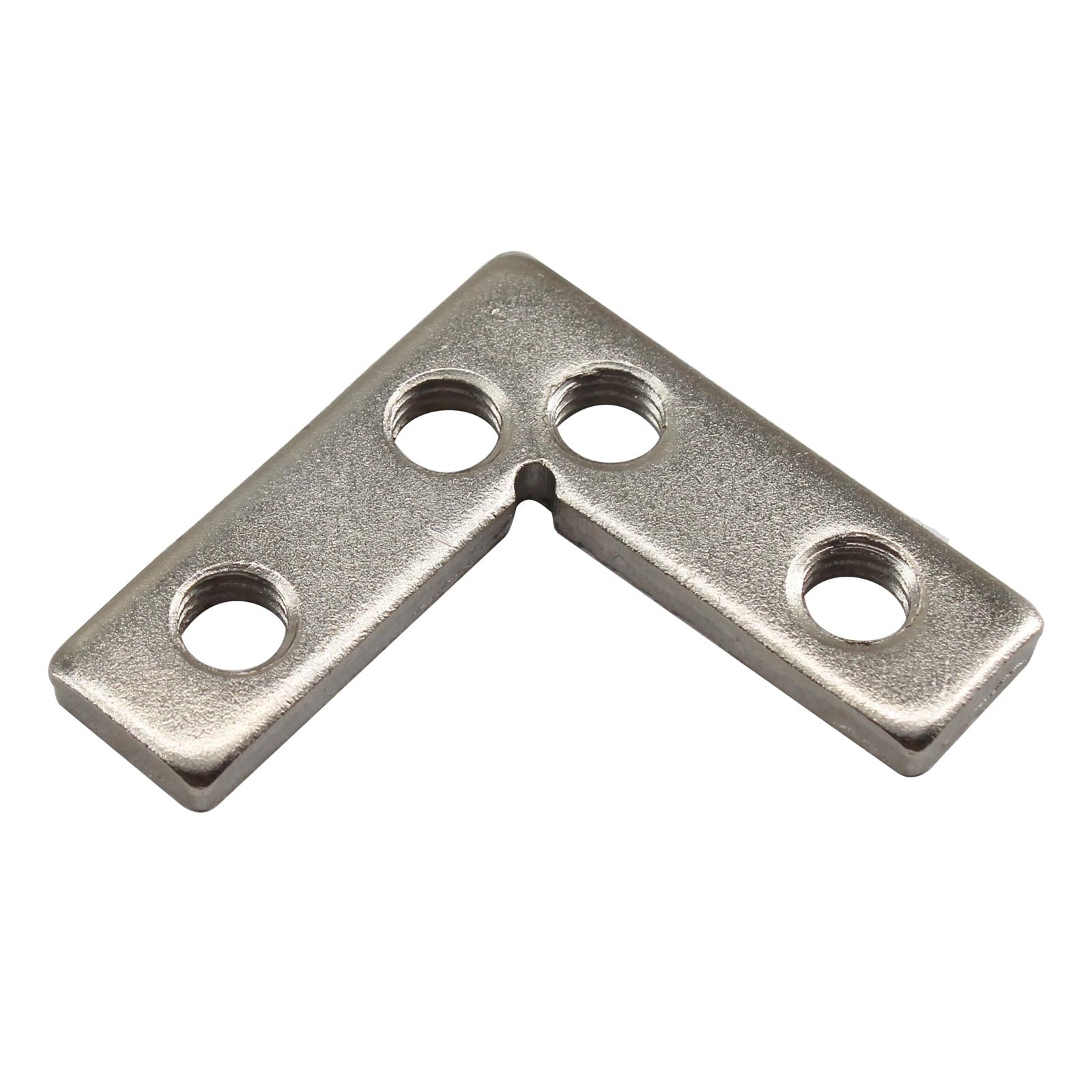 (10 Pieces) 4040 Series Aluminum Profile Connector Bracket Set 90 Degrees Carbon Steel L Shape Connector Come with Screws and Wrench - Image 2
