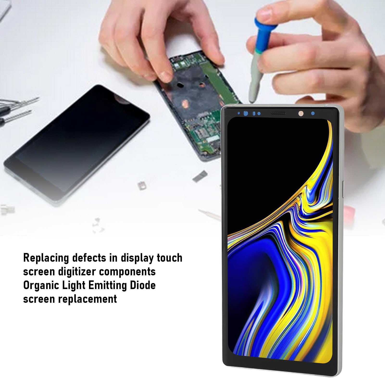 Zunate Display LCD 6.4in con Touch Screen 3D Kit di Sostituzione (SILVER)