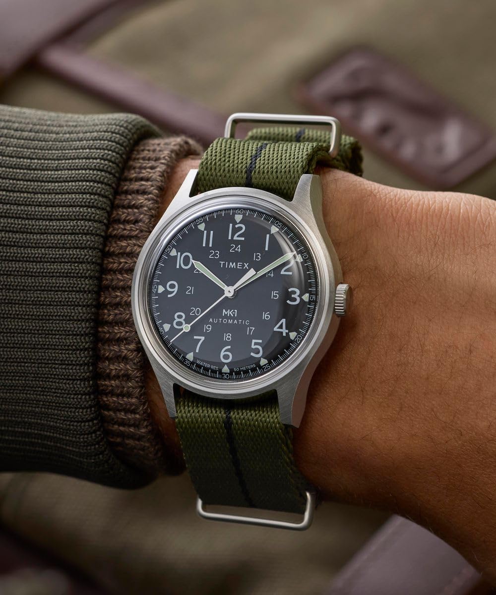 Timex Reloj Hombre Automático Military MK1