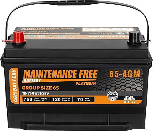Miniatura 9 de BCI Group 140R - Batería automotriz de 12 V y 50 Ah, baterías AGM sin mantenimiento, 570CCA, 80RC, 36 meses de garantía