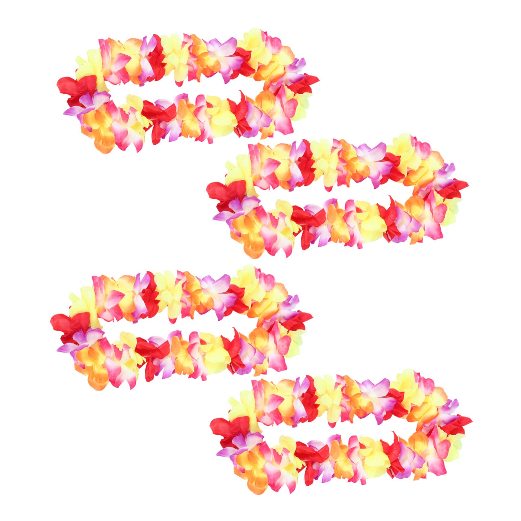 TOPBATHY 4sets Hawaiian Girlande Set Hawaiian Luau Party Girlande Dekorationen Für Hawaii Party Halskette 4 Stücke * 4
