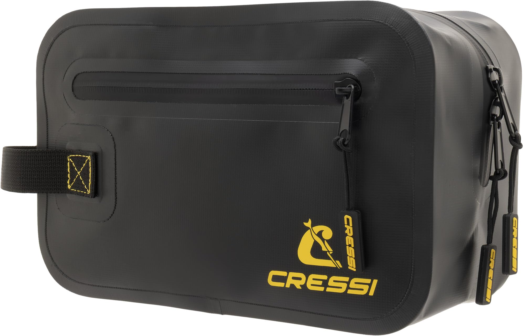 Cressi Lyos Dry Pouch Black - Waterproof Multipurpose Bag made of Black PVC Tarpaulin, Designed for Transporting and Protecting Various Items and Accessories from Water, Sand, Dust and Moisture