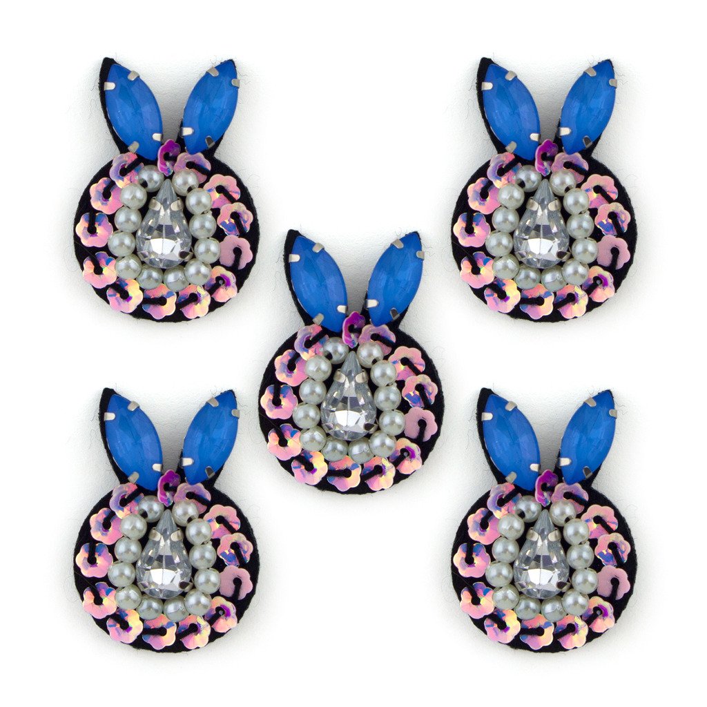 Coudre trims lapin paillette pour personnaliser vos vestes
