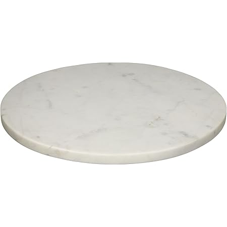 Creative Co-op DA6159 Marble Cheese/Cutting Board, Large, White