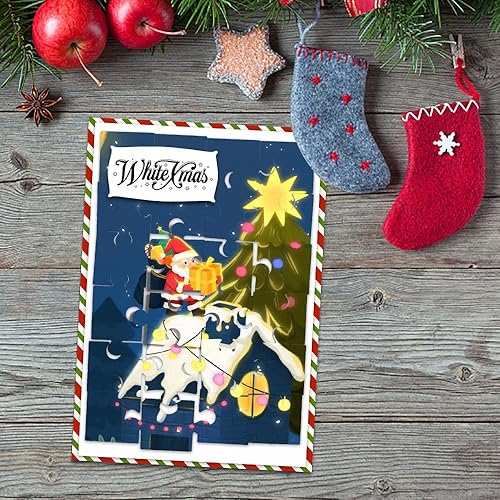 Miniatura 3 de ALIBBON Troqueles de rompecabezas para hacer tarjetas y álbumes de recortes, troqueles cuadrados de plantilla de metal, marco de rompecabezas