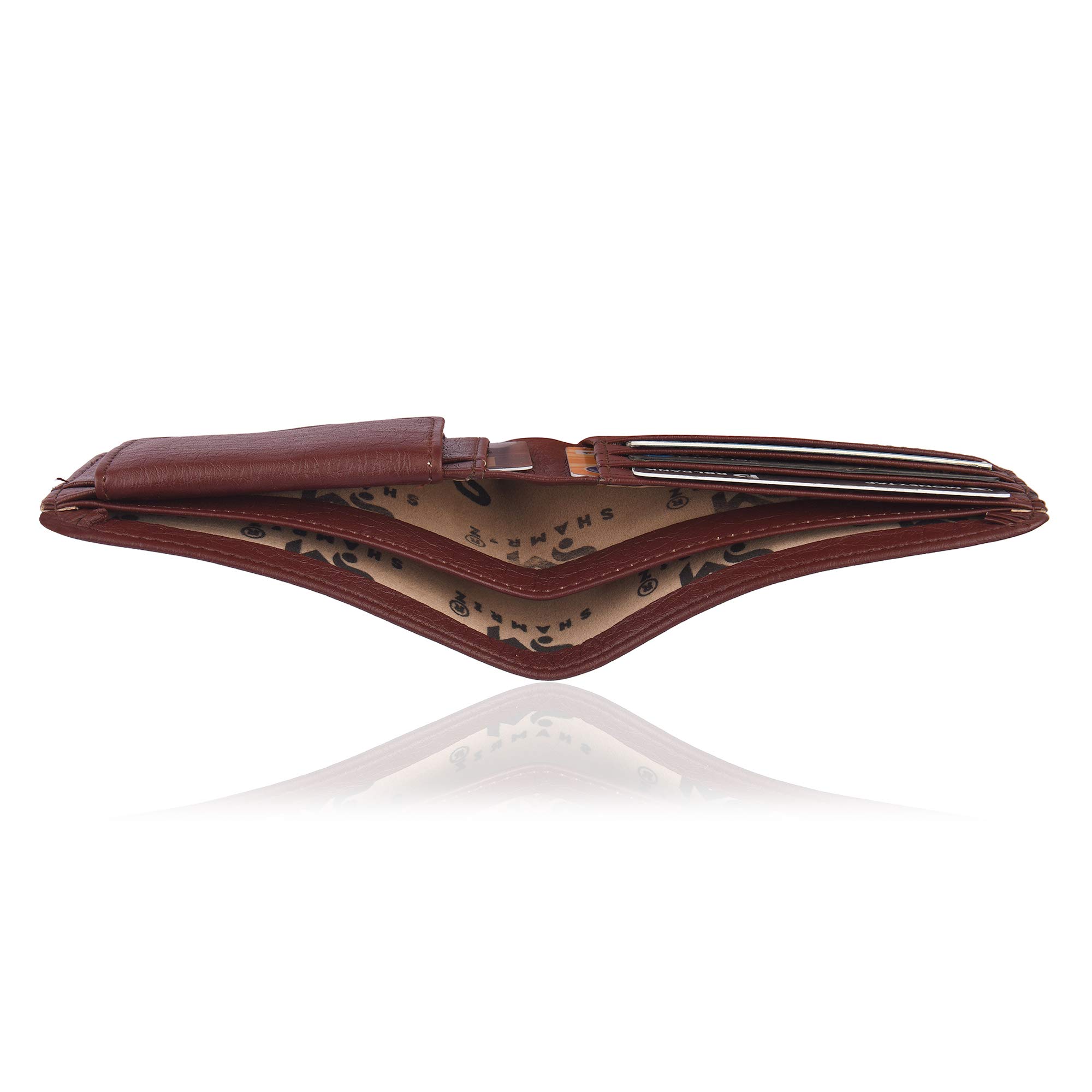 SHAMRIZ Leather Wallet for Men | Adult Purse | Mens Pocket Wallet | Wallet with Coin Pocket | Card Slot Pocket Wallet | Best for Gift | Made India 2