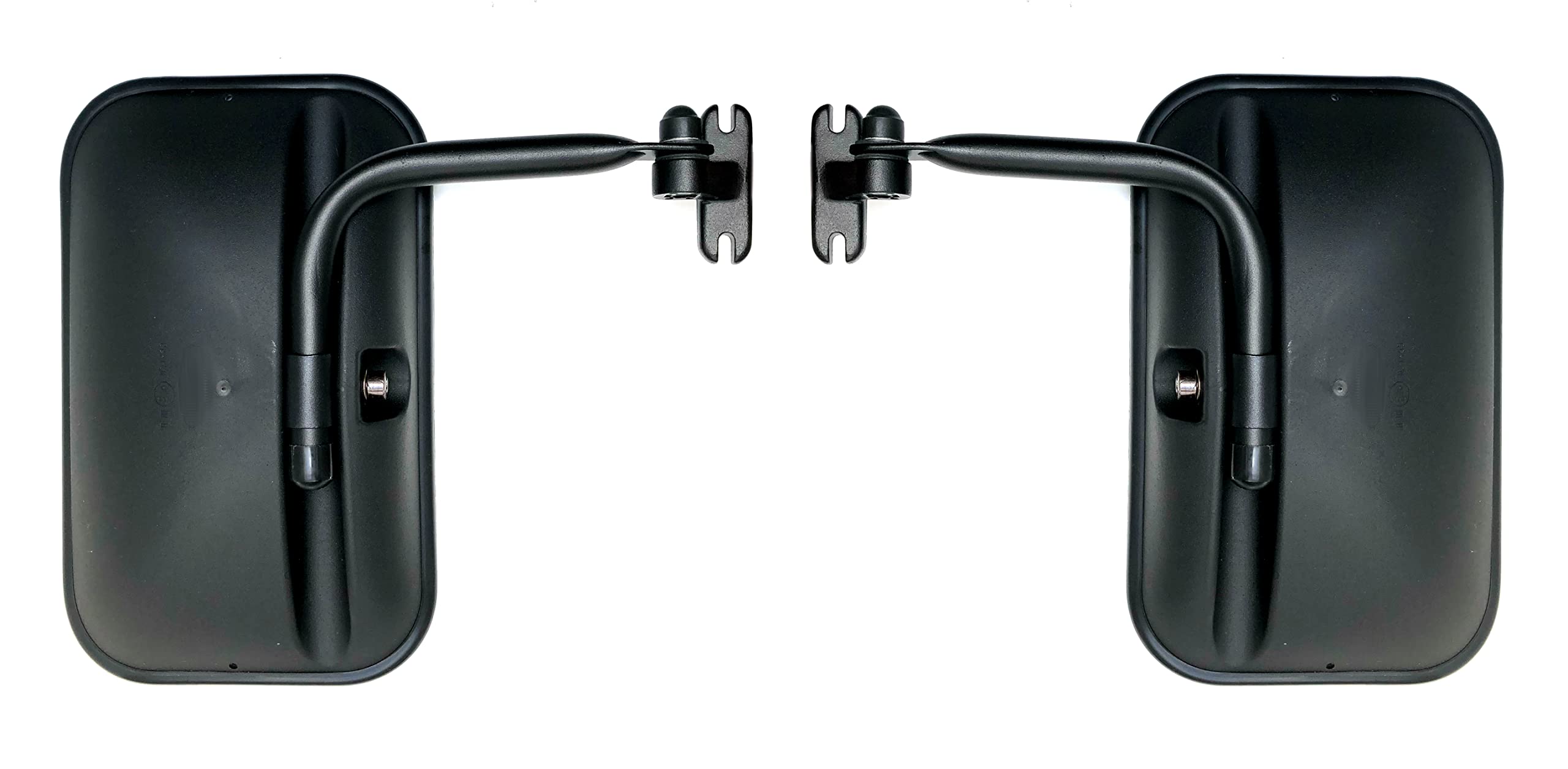 2 specchietti retrovisori esterni 290 x 170 mm Ø10, Ø15 o Ø18 mm e supporto per specchio per camion, trattori, rimorchiatori, escavatori, macchine agricole, macchine edili, camper, ecc.