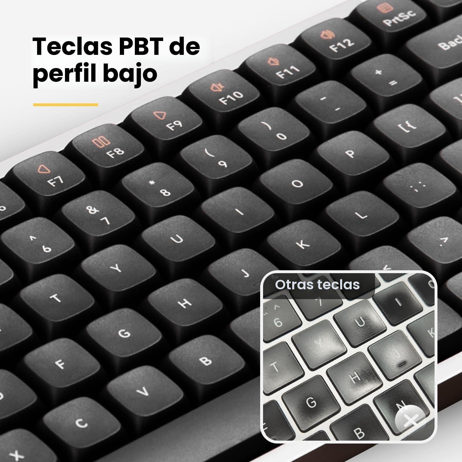 Amazon.com: LOFREE Flow84 Teclado mecánico de bajo perfil