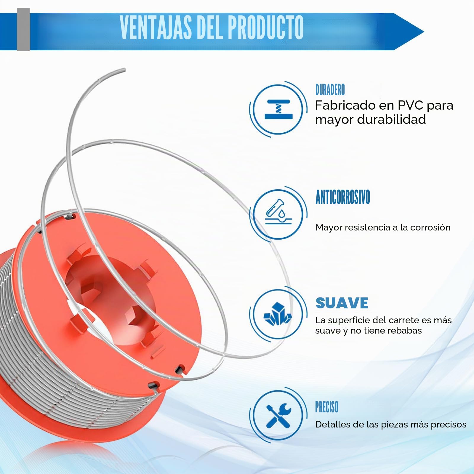 3 piezas de bobina de repuesto para desbrozadora compatible con F016800175, bobina de nylon de alimentación automática con F016L71088 para Bosch Art 23 26 30 Combitrim, Art 23 26 Easytrim, 1,6