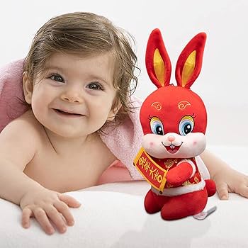 Amazon.co.jp: 赤いウサギのぬいぐるみ,うさぎのぬいぐるみ