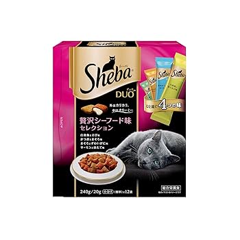 シーバ デュオ キャットフード 贅沢シーフード味セレクション (２ケース) Amazon | 【旧品価格】シーバ (Sheba) キャットフード デュオ