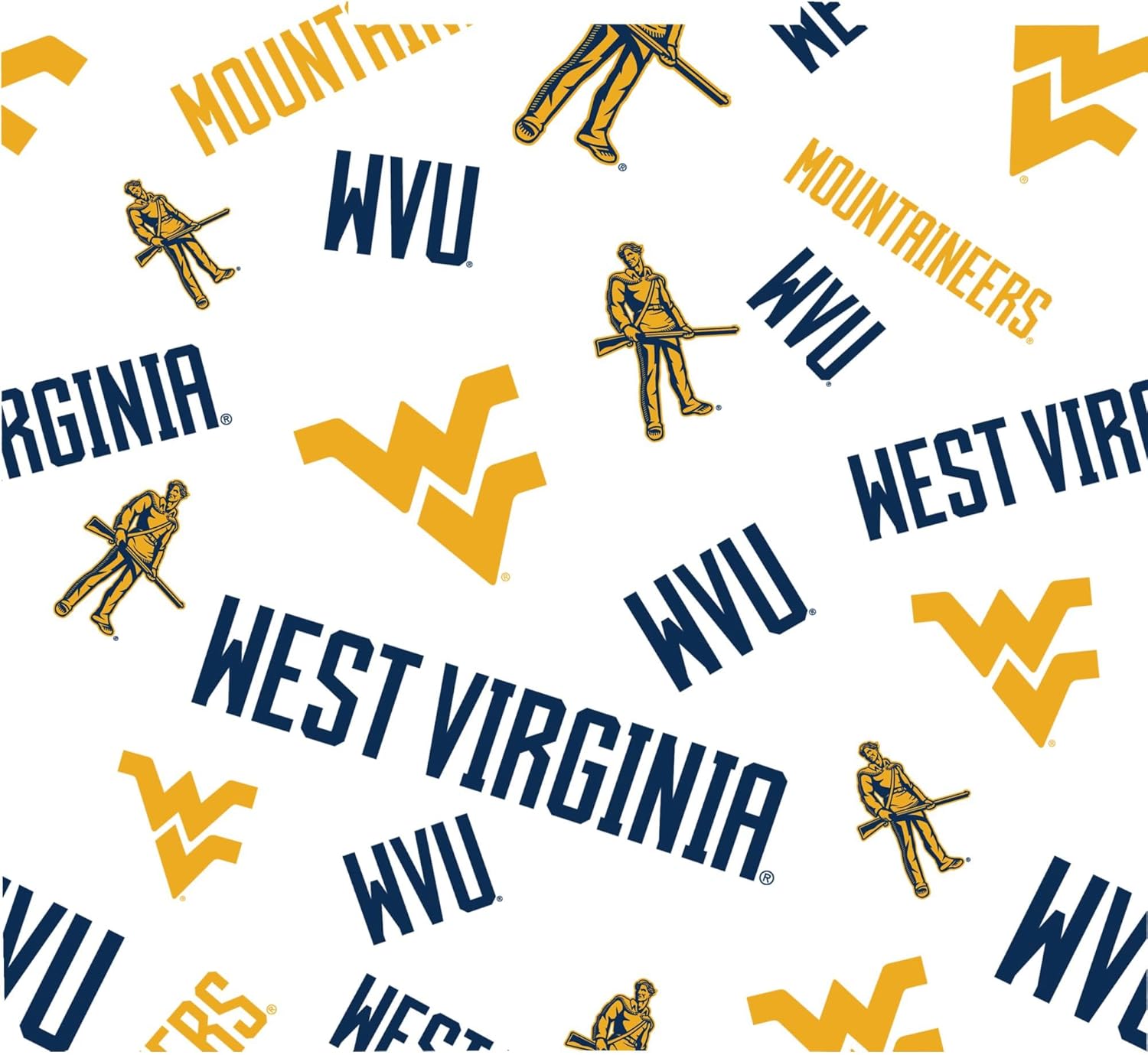 Tervis Venture Lite West Virginia Mountaineers - All Over Made in USA Double Walled Insulated Tumbler Travel Cup Keeps Drinks Cold & Hot, 24oz Water Bottle, Classic - Image 2