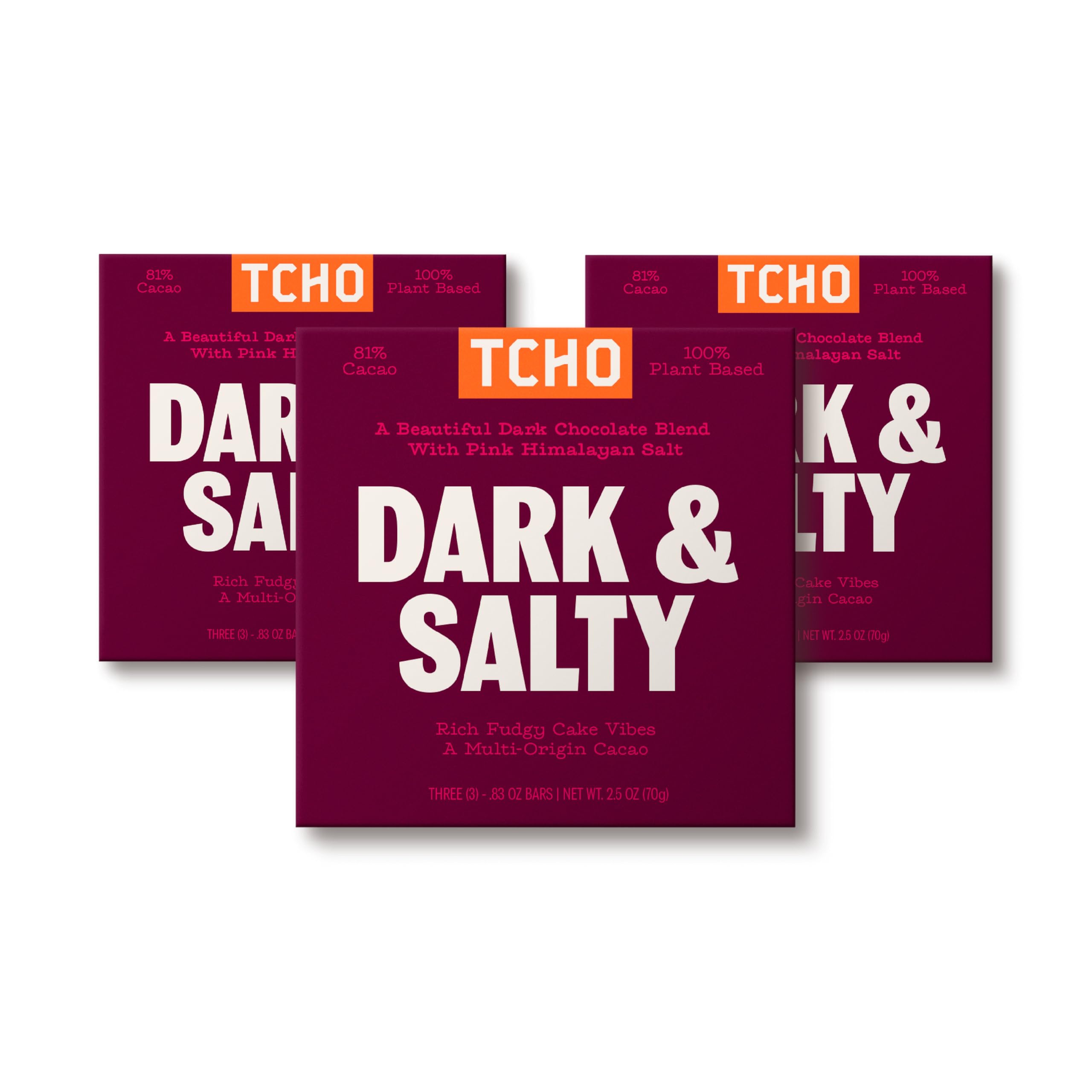 TCHO Dark & Salty - 3 Pack