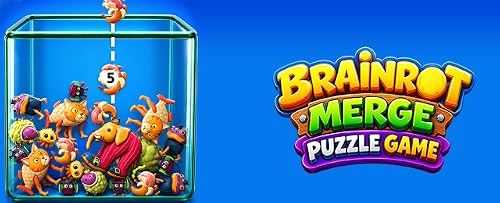 Brainrot Merge Puzzle Game: Drop & Match Challenge – vue 9