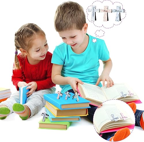 Miniatura 6 de 48 marcapáginas magnéticos religiosos y florales de mármol cristiano para mujeres, clips magnéticos de página, lindas flores, escrituras religiosas,