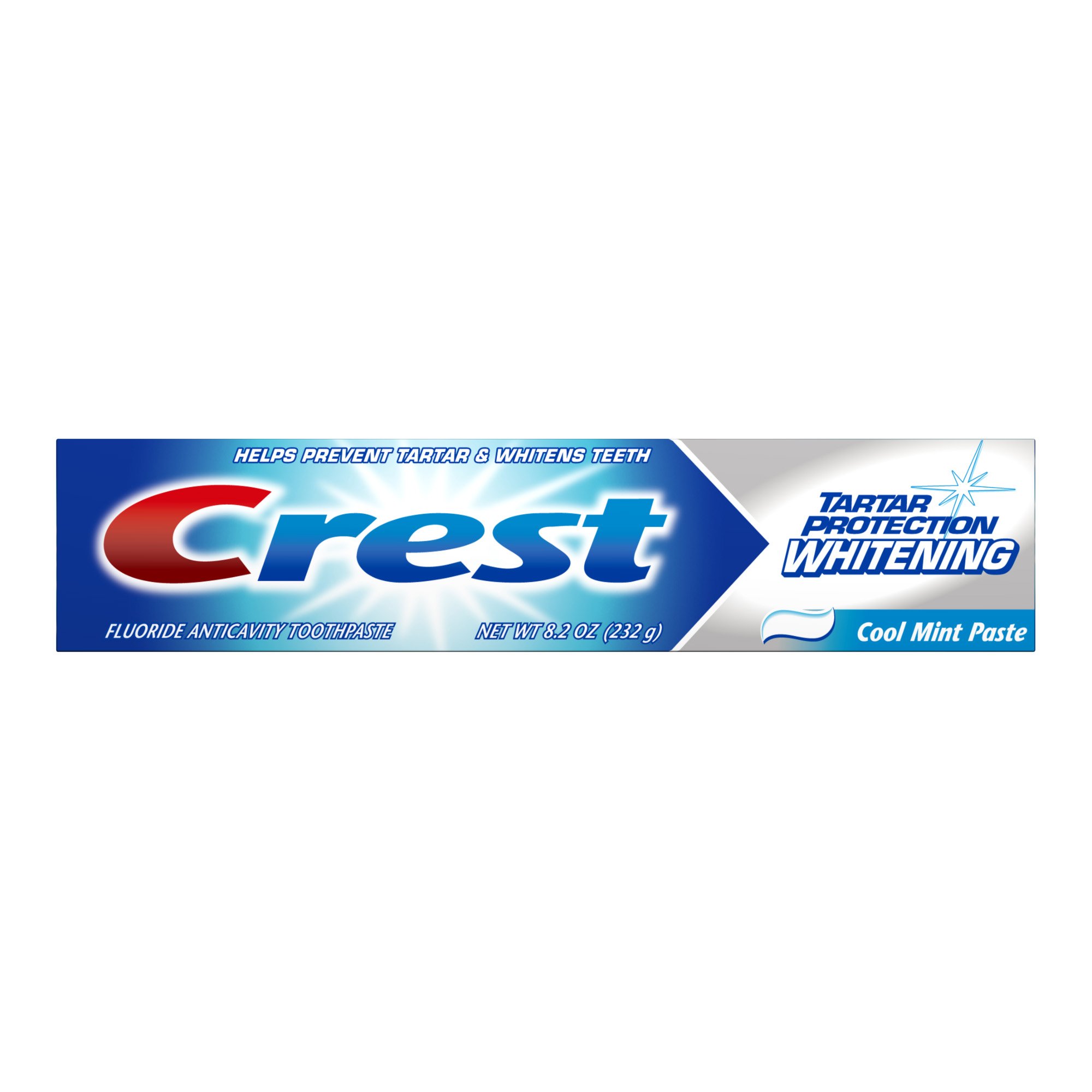 Crest Tartar Protection Whitening Cool Mint Flavor Toothpaste 8.2 Oz