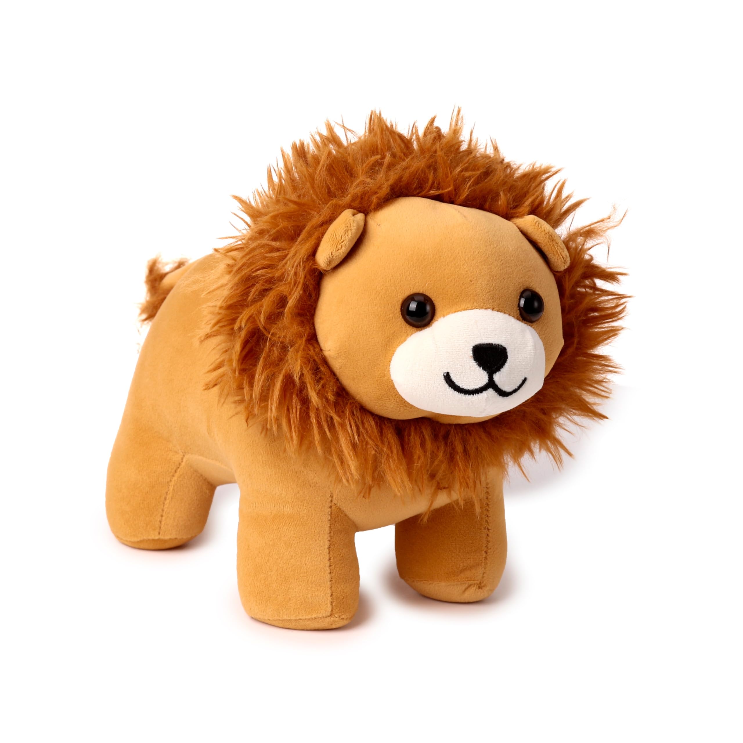 Puckator Lion with Plush Mane Door Stop - Door Stop Stoppers Stops Indoors - Door-Stops Wedge Stoper - Accessories - Peel Stop - Home Office Doorstops Doorstopper for Kids Improvement