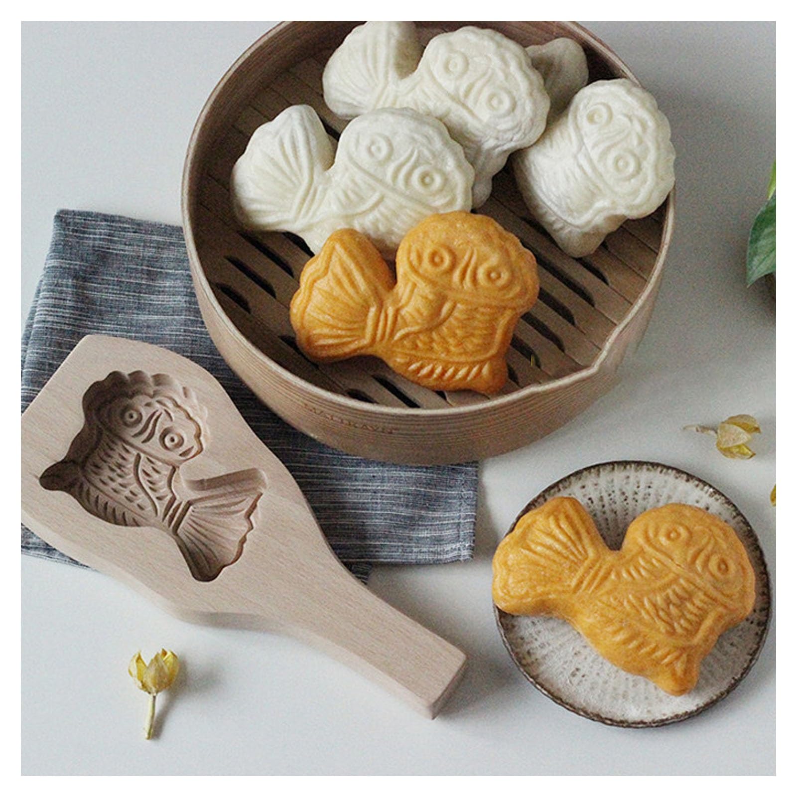 Stampo da forno per pasticceria, stampi in legno riutilizzabili per biscotti per gli amanti di torte e pasticceria, perfetti per dolcetti fatti in casa e progetti di cottura in famiglia