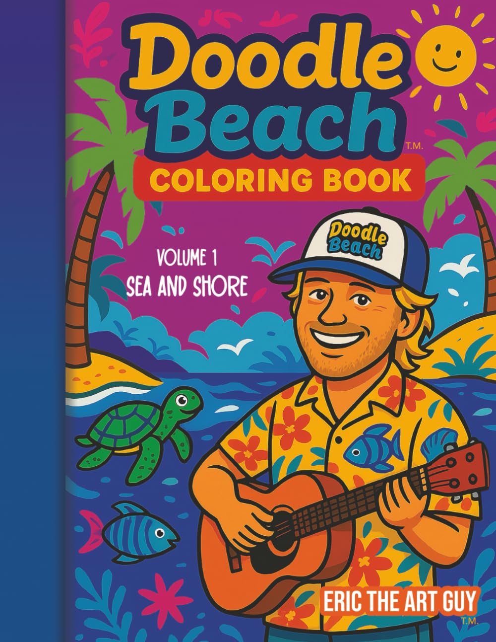 Doodle Beach Coloring Book: Volume 1 Sea and Shore