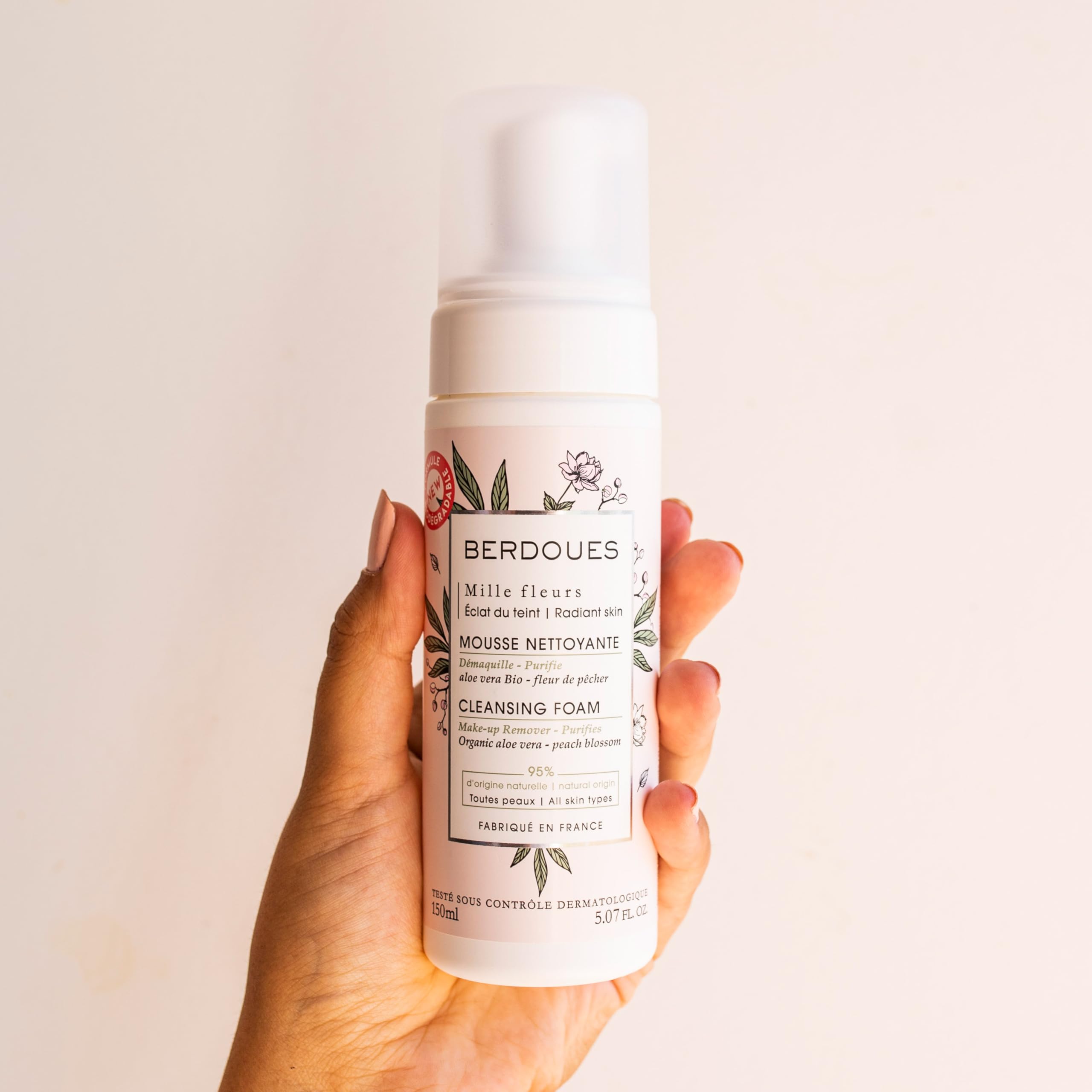 Berdoues Mille Fleurs Espuma Limpiadora Desmaquillante 150 Ml Mujer