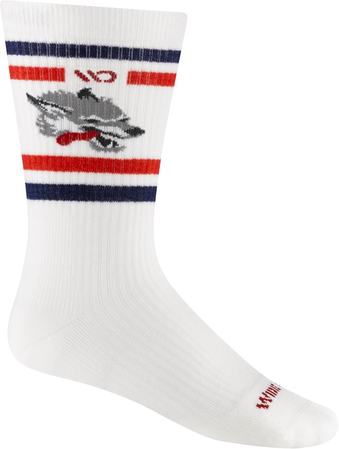 Wide Open Crew Men's Socks - Merino Wool, Comfortable Everyday Socks (9007)
