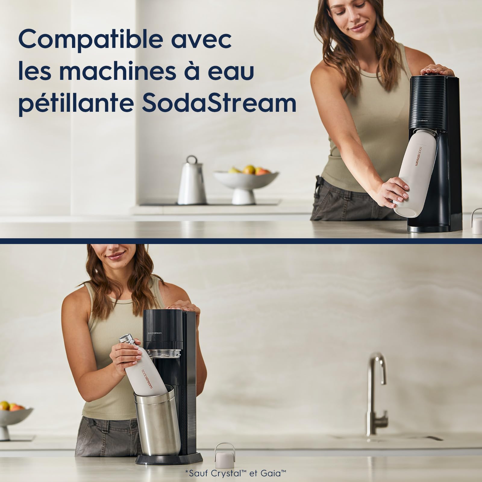 SodaStream Fizz&go COOL 0,9L Au Meilleur Prix Sur