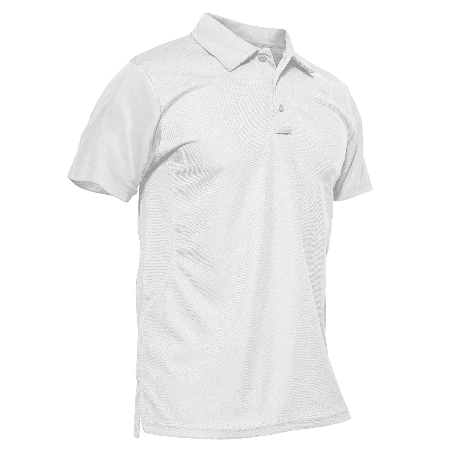 KEFITEVD Mens Quick Dry Polo Shirts Golf T Shirts Lightweight Summer Short Sleeve Tops - 1